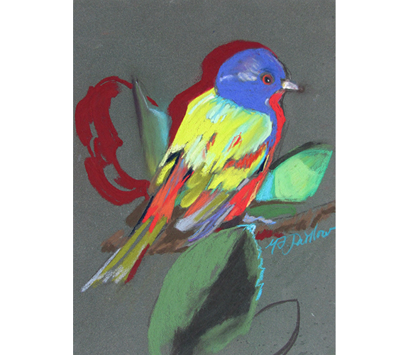 "Painted Bunting" - Marianne Partlow